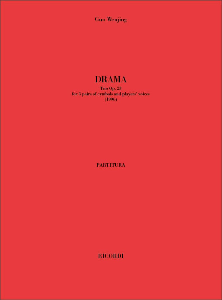 Drama. Trio Op. 23